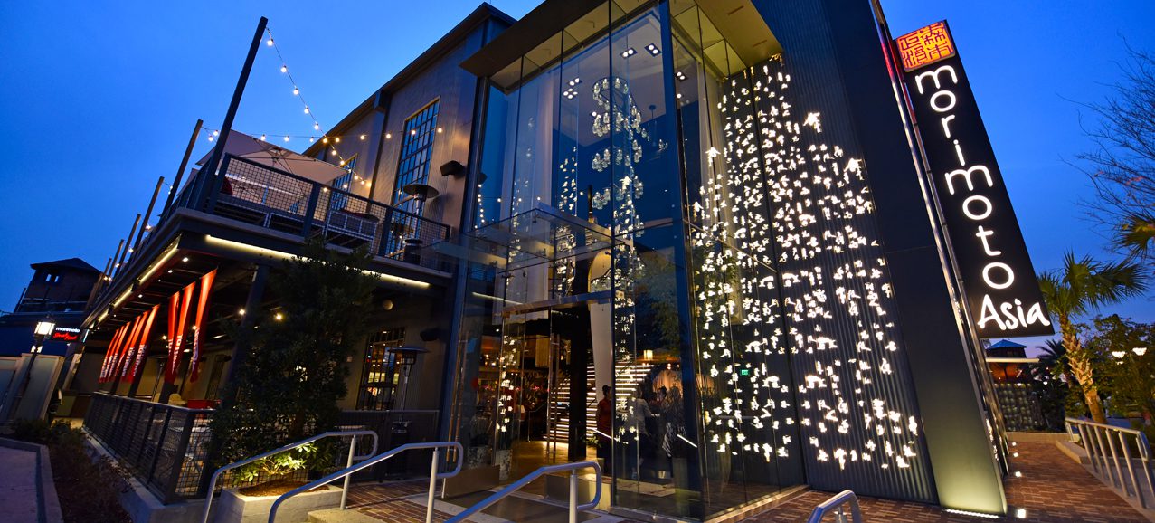 2014_Exterior shot of Morimoto Asia Patina Restaurant Group 2014_Exterior shot of Morimoto Asia Patina Restaurant Group