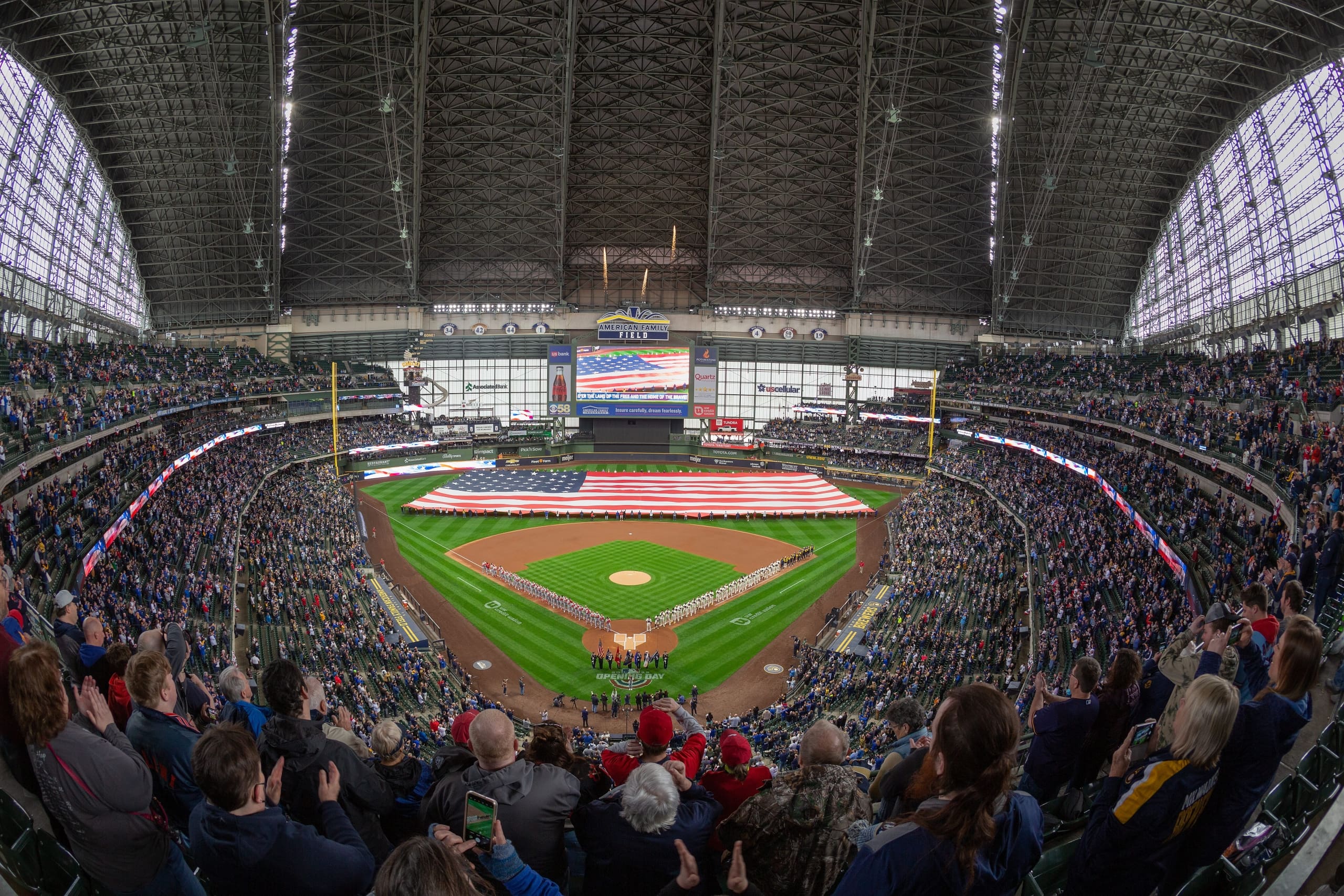 American Family Field Milwaukee Brewers baseball stadium