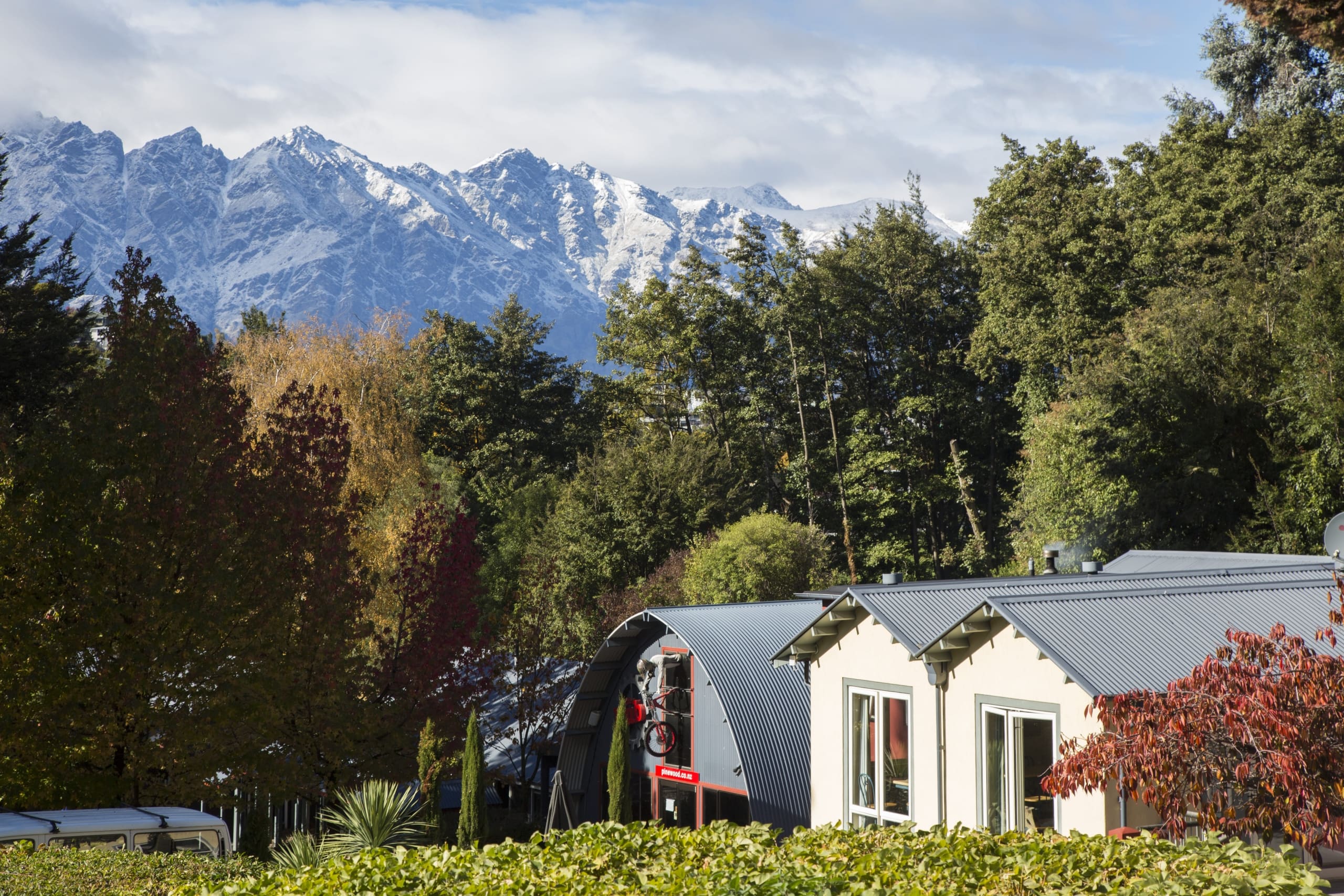 Scenic view of Pinewood Lodge