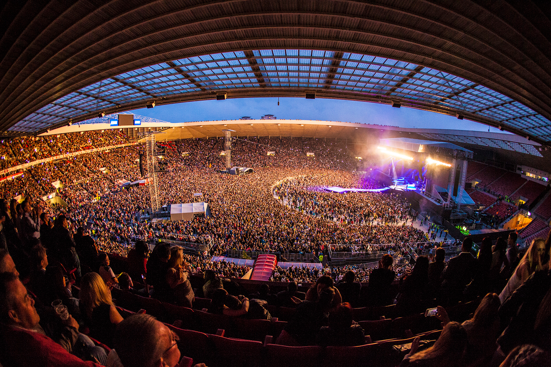 Rihanna concert at Stadium of Light